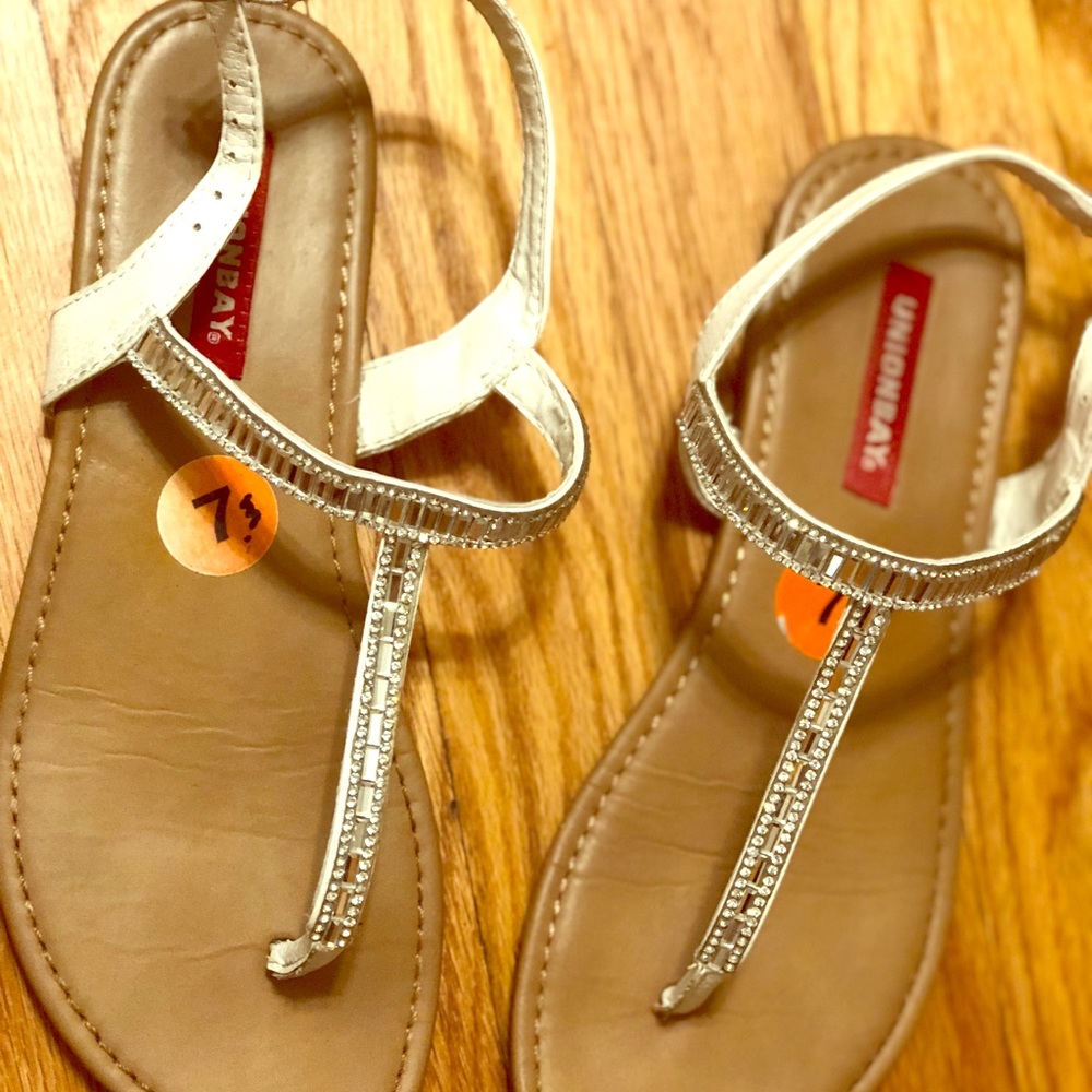 Crystal detail sandal